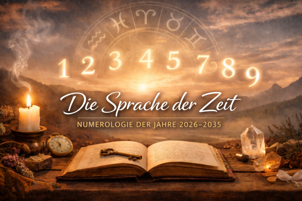 Die Sprache der Zeit - Wie uns die Numerologie der Jahreszahlen durch Zyklen von Wandel, Reifung und Neubeginn führt